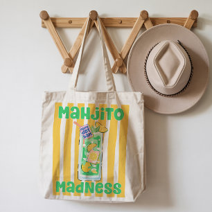 Bolsa Tote Loucura de Mojito Mahjong