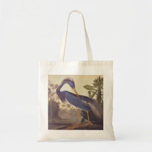 Bolsa Tote Louisiana Heron ou Tricolor Heron por Audubon