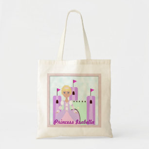 Bolsa Tote Louro personalizado da princesa Castelo Saco 2