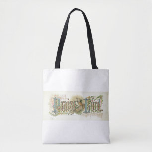 Bolsa Tote Louvando A Arte Cristã Vintage
