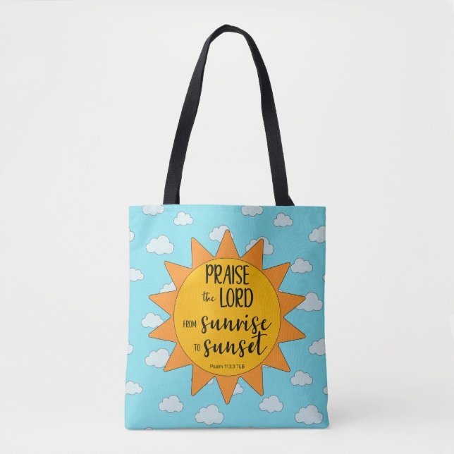 Bolsa Tote Louvor ao Senhor Sol (Frente)