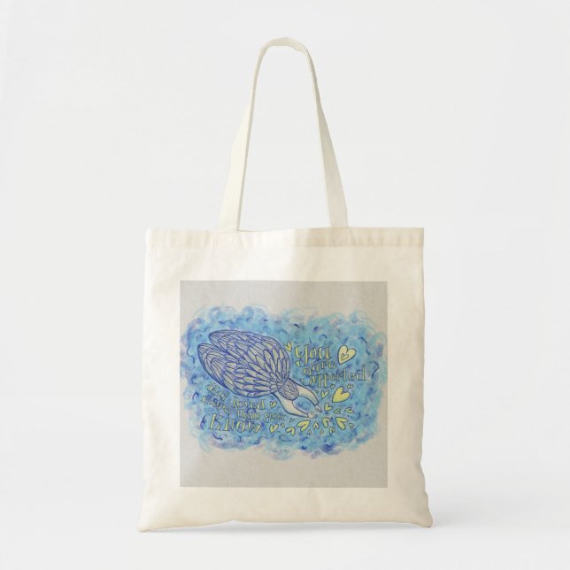 Bolsa Tote Lovdian Angel Art Tote Bag (Frente)