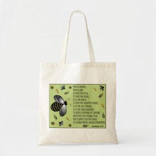 Bolsa Tote Love Bíblia Verse