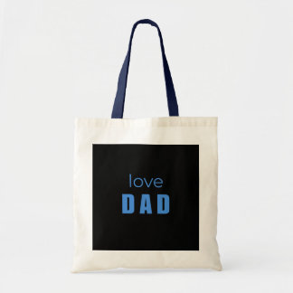 Bolsa Tote Love Dad Baby Boy tote bag