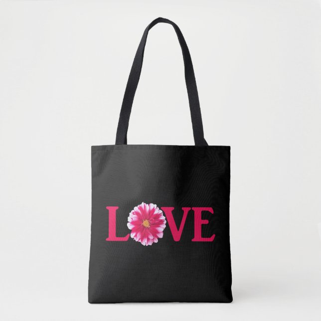 Bolsa Tote Love Dahlia (Frente)