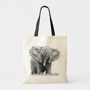 Bolsa Tote Love Elephants