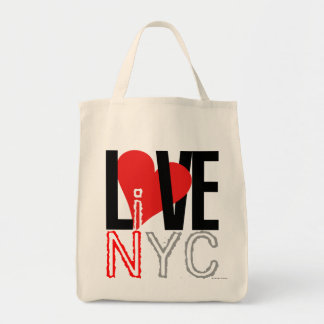 Bolsa Tote Love NYC Live In NYC Bag Red