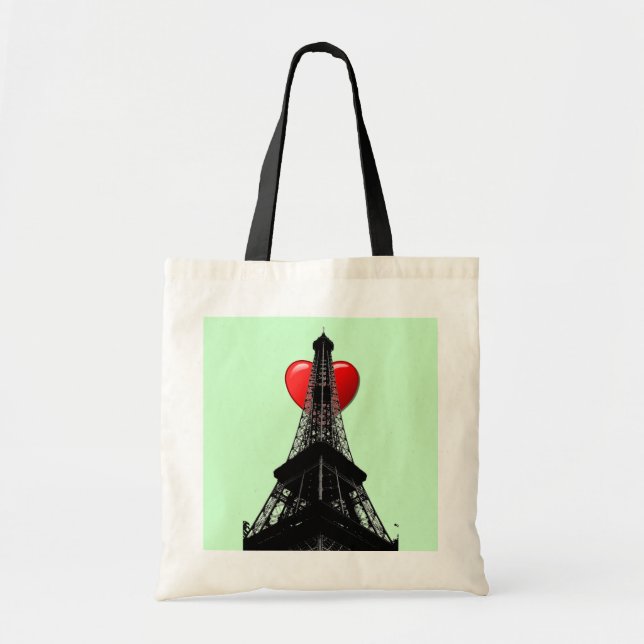 Bolsa Tote Love Paris Bag (Frente)