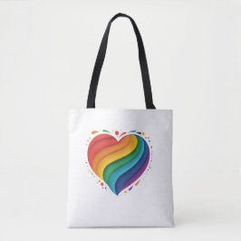 Bolsa Tote Love Rainbow
