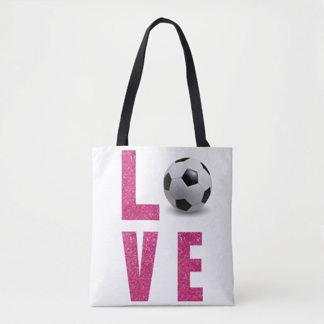 Bolsa Tote Love Soccer (Frente)