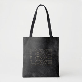 Bolsa Tote Love - Vintage Color Mix Edition