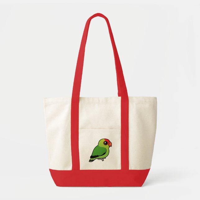 Bolsa Tote Lovebird Preto-voado (Frente)