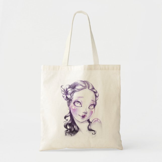 Bolsa Tote Lovely face (Frente)