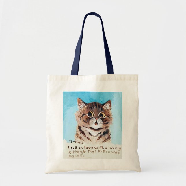 Bolsa Tote Lovely Kitten, Louis Wain (Frente)