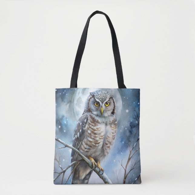 Bolsa Tote Lovely Owl (Frente)