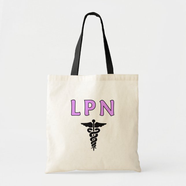 Bolsa Tote LPN médico (Frente)