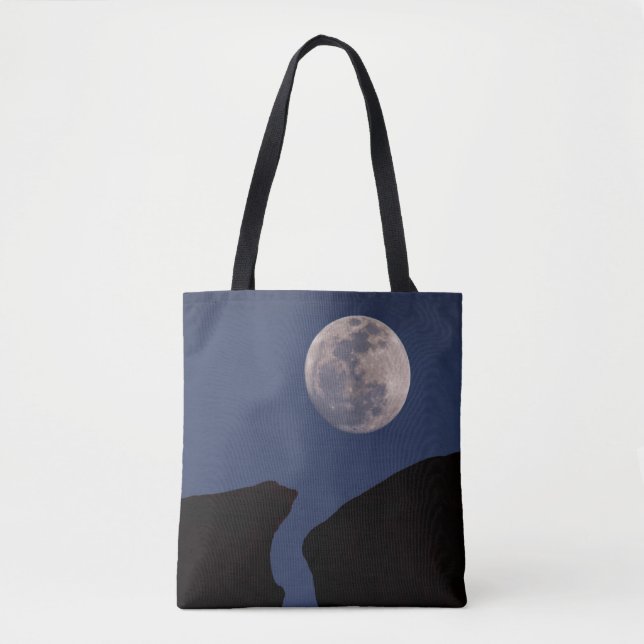 Bolsa Tote Lua Cheia | Monument Valley, Arizona (Frente)