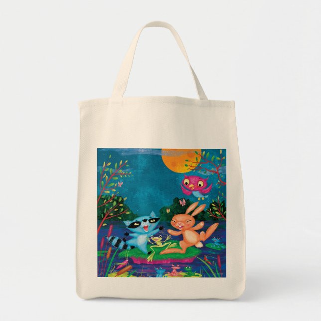 Bolsa Tote Lua do outono (Frente)