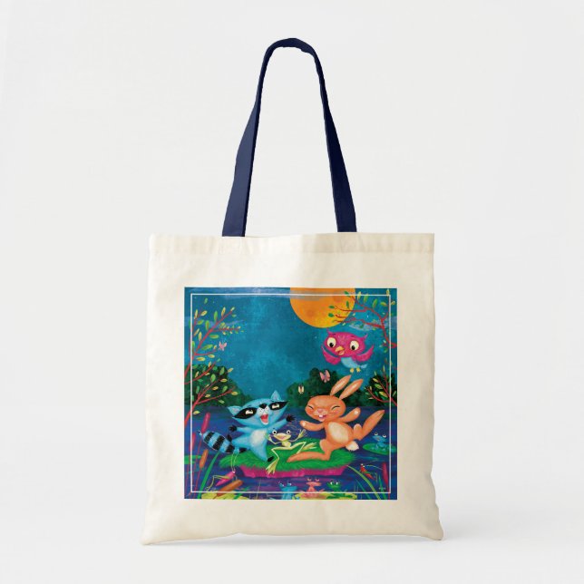 Bolsa Tote Lua do outono (Frente)