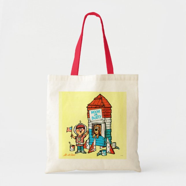 Bolsa Tote Lua ou busto! (Frente)