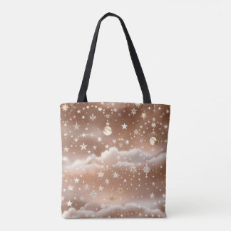 Bolsa Tote Lua Soft e Morna Estética Creme Pêssego