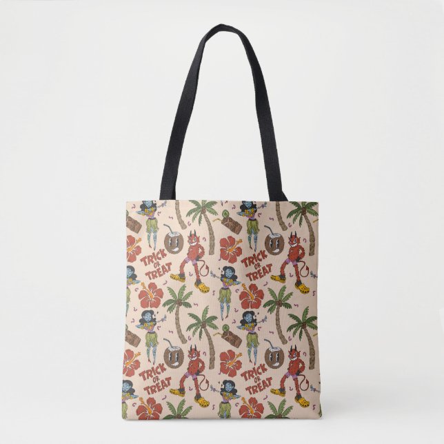 Bolsa Tote Luau Retrô Assustador (Frente)