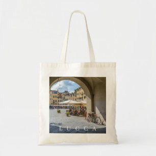 Bolsa Tote Lucca Piazza dell'Anfiteatro view tote bag
