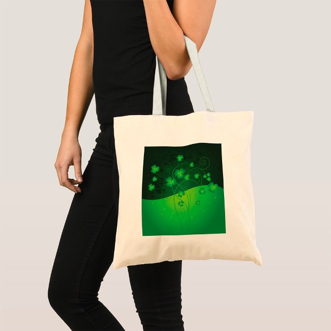 Bolsa Tote Lucky Clover Tote Bag (Criador carregado)