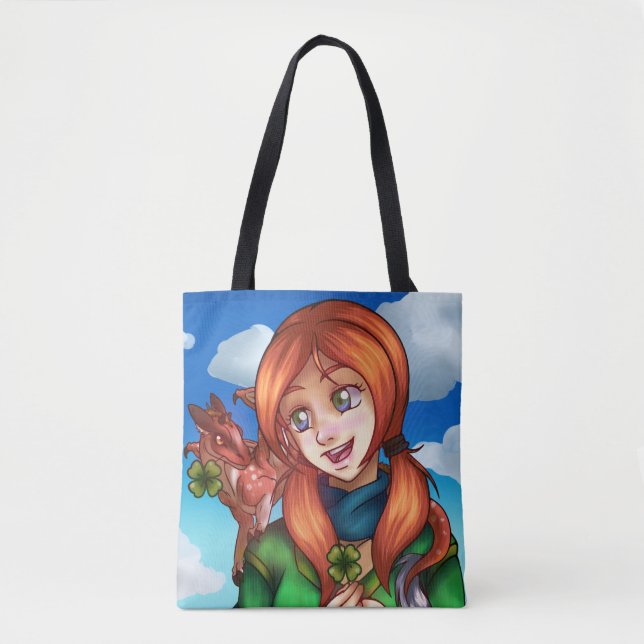 Bolsa Tote Lucky Girl (Frente)