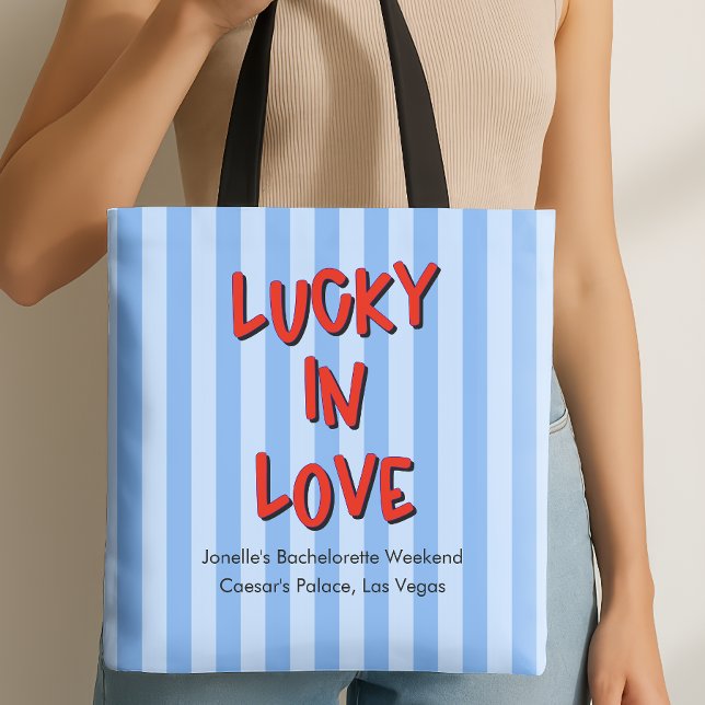 Bolsa Tote Lucky in Love Las Vegas Bachelorette (Lucky in Love Tote)