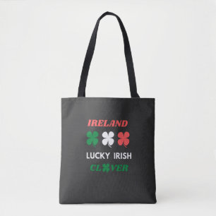 Bolsa Tote Lucky irish clover irlanda irlanda rua.patrick dia