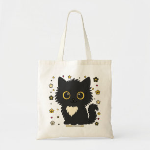 Bolsa Tote Lucky Lia Floral Cat