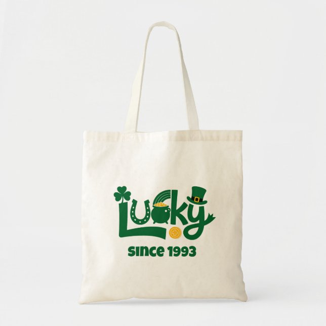Bolsa Tote Lucky since Year (Frente)