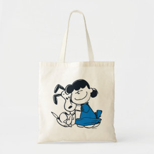 Bolsa Tote Lucy Hugging Snoopy
