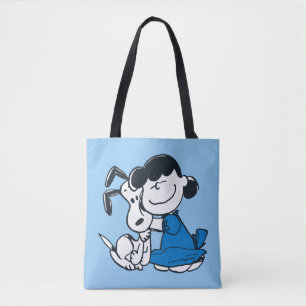 Bolsa Tote Lucy Hugging Snoopy