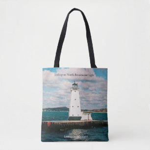 Bolsa Tote Ludington North Breakwater Light por todo o saco