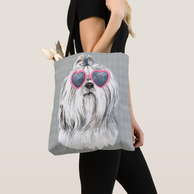Bolsa Tote Lulu o Lhasa (Close Up)