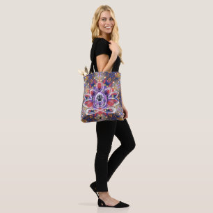 Bolsa Tote Lustrous Zen Lotus
