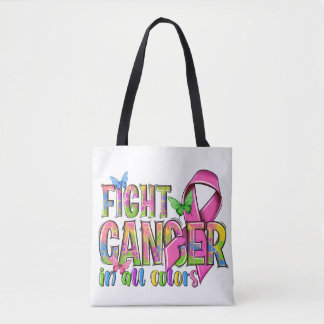 Bolsa Tote Lutar com a barra de ferramentas do Cancer