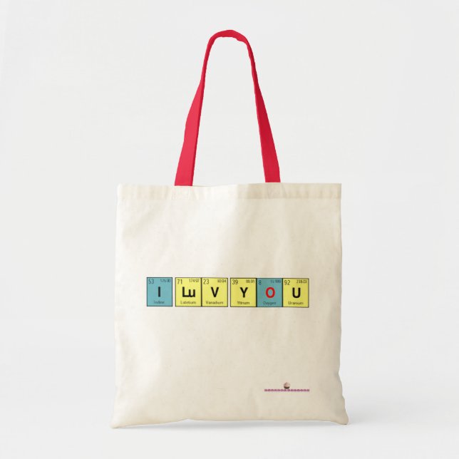 Bolsa Tote Luv você! (Frente)