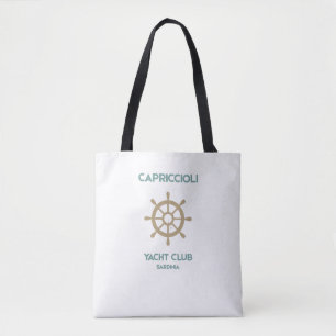 Bolsa Tote Luxo Clube de Iate Capriccioli Ombro