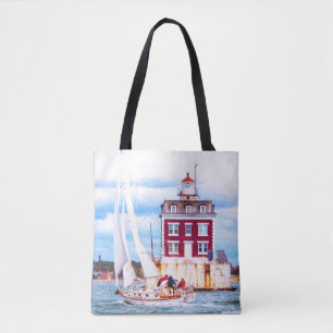 Bolsa Tote Luz da borda de passagem