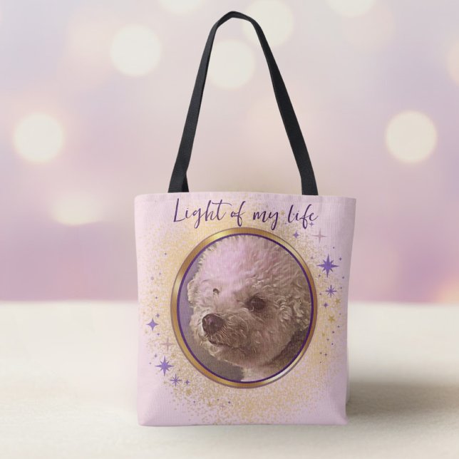 Bolsa Tote Luz da Minha Vida (Criador carregado)