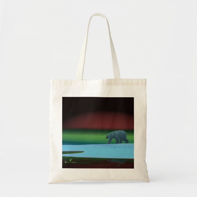 Bolsa Tote Luz Polar Urso (Frente)