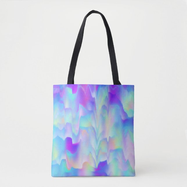 Bolsa Tote Luzes Abstratas do Norte (Frente)