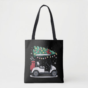 Bolsa Tote Luzes de Natal para Carrinho de Golfe Árvore de Na