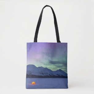 Bolsa Tote Luzes do Norte Moose Pass Península de Kenai