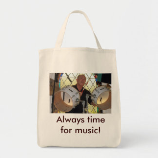 Bolsa Tote m-cilindros, sempre hora para a música!