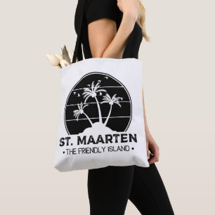 Bolsa Tote Maarten, a ilha amigável Sint Martin