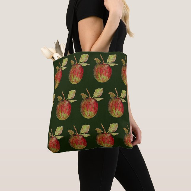 Bolsa Tote Maçã (Close Up)